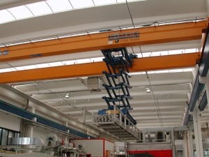 gru a pantografo portata 5 t. 