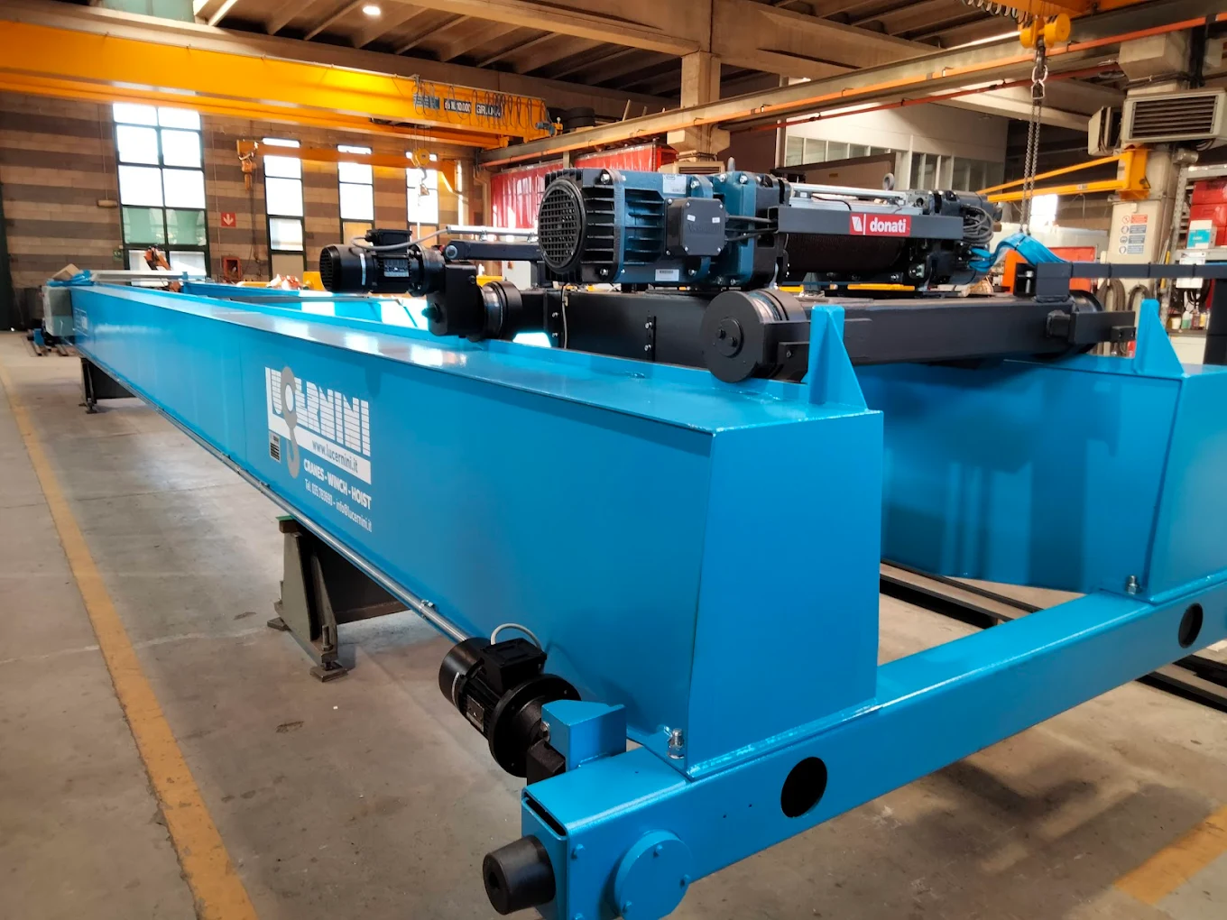 Carroponte bitrave Lucernini ton 5 verniciatura speciale